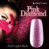LacGel Effect E023 Gél Lakk 4ml - Light Rose - Pink Diamond