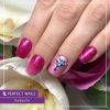 LacGel Effect E025 Gél Lakk 4ml - Ruby - Pink Diamond