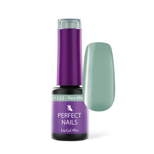 LacGel Plus +122 Gél Lakk 4ml - Neo Mint - Cupcake