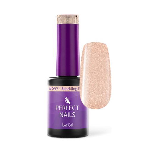 LacGel #097 Gél Lakk 8ml - Sparkling Rose - Best of Wedding