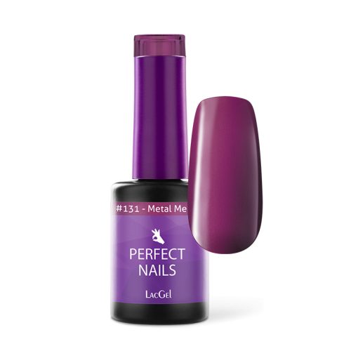 LacGel #131 Gél Lakk 8ml - Metal Merlot