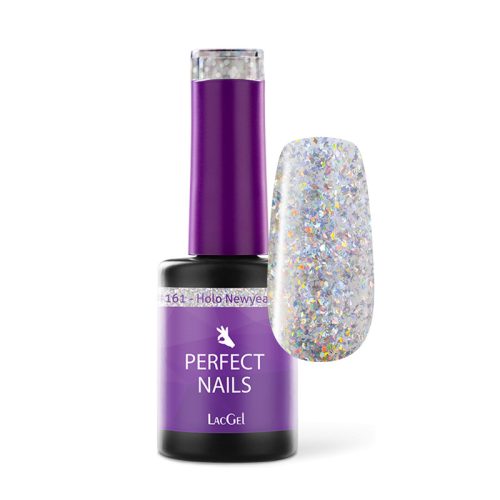 LacGel #161 Gél Lakk 8ml - Holo Newyear Eve