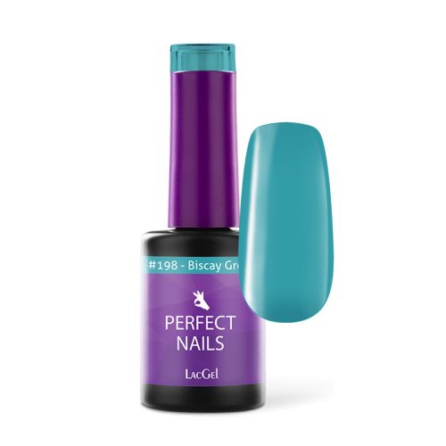 LacGel #198 Gél Lakk 8ml - Biscay Green - Summer Dress Code