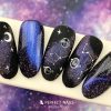 LaQ X Gél Lakk 4ml - Galactic Blue X097 - Galaxy