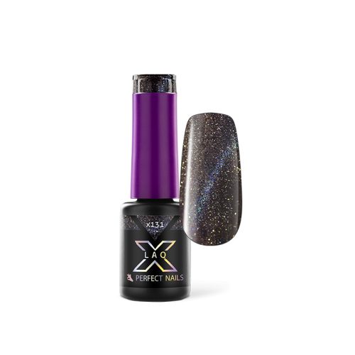 LaQ X Gél Lakk 4ml - Midnight Sky X131 - Flash Cat Eye