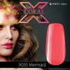 LacGel LaQ X Gél Lakk 8ml - Mermaid X035 - Coral