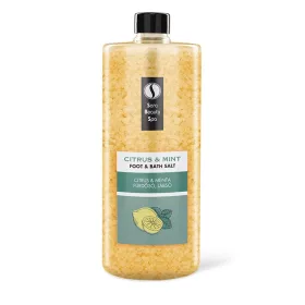   Frissítő Fürdősó és Lábáztató Só - Citrus és Menta - 1320g