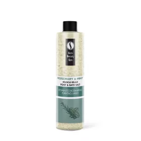   Izomlazító Fürdősó és Lábáztató Só - Rozmaring és Wintergreen - 330g