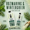 Izomlazító Fürdősó és Lábáztató Só - Rozmaring és Wintergreen - 330g