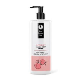  Hidratáló Kollagén Kézkrém és Testápoló - Sárgabarack „Mentes” - 500ml