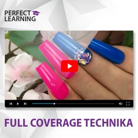   Full Coverage Zselés Tip Technika - Műkörmös Oktató Videó