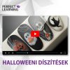 Halloweeni Díszítések - Műkörmös Oktató Videó