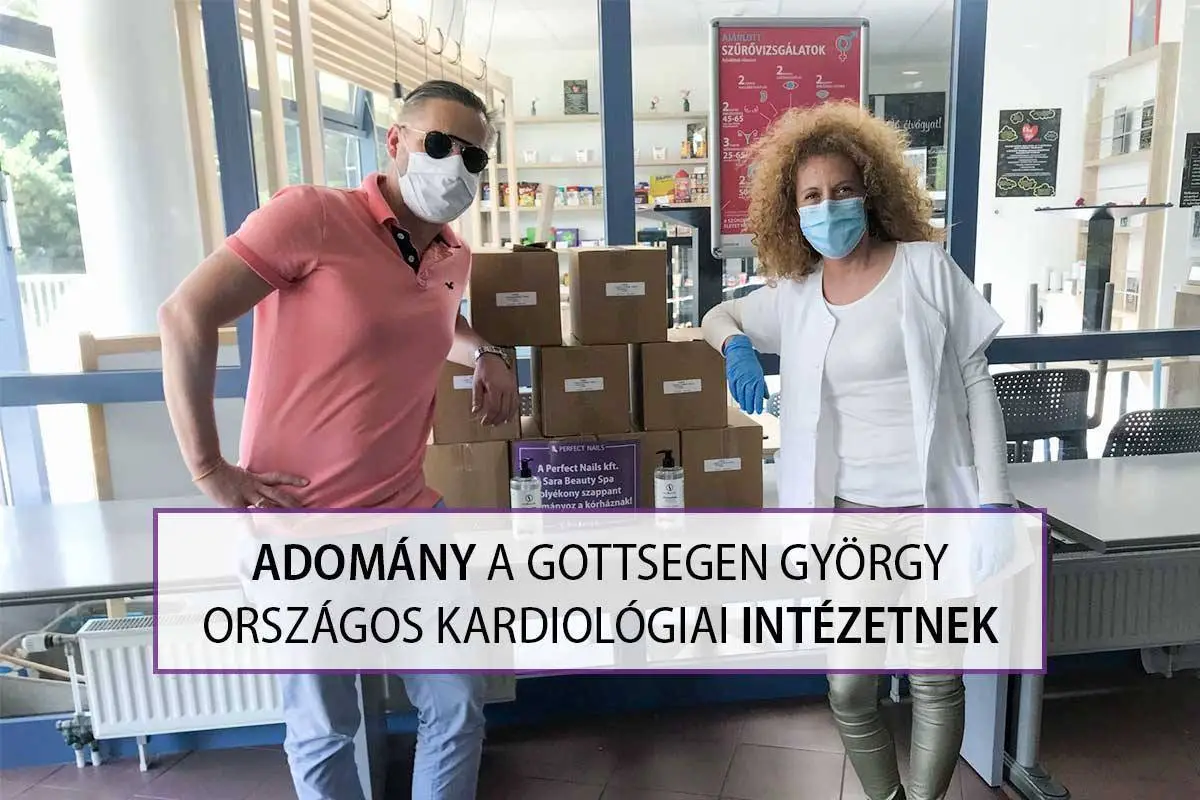 Adomány a kórháznak