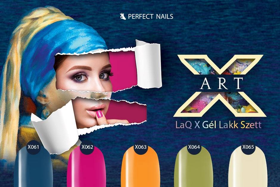 LacGel LaQ X - ART Gél Lakk Szett