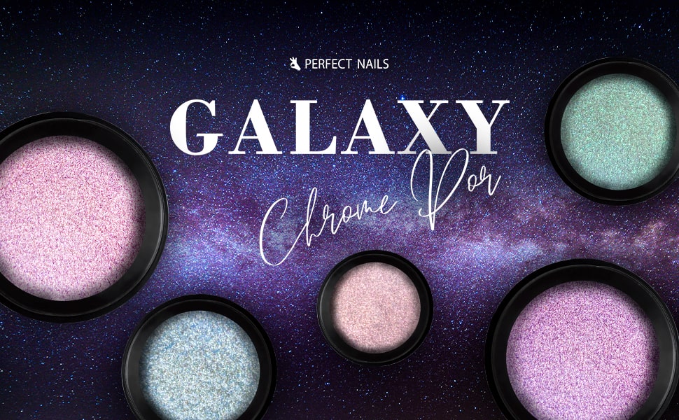Chrome Powder - Körömdíszítő Galaxy Krómpor - Zöld #5