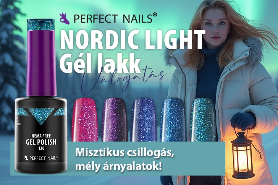 Cozy melegség, Glam ragyogás és Nordic Light varázslat – Íme az új téli gél lakk válogatások!