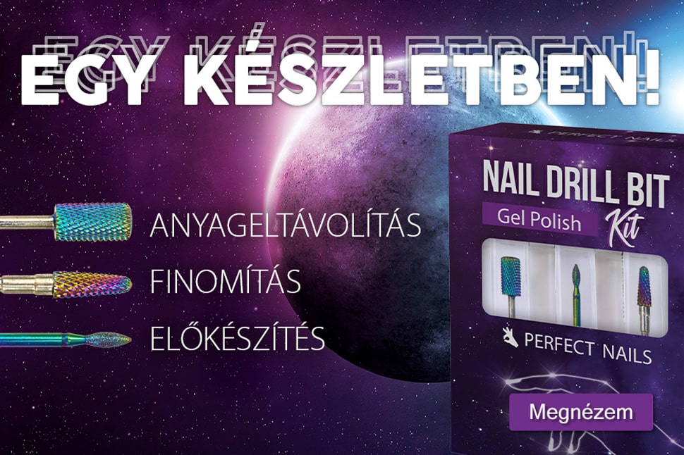 Géllakk Csiszolófej Készlet Galaxy