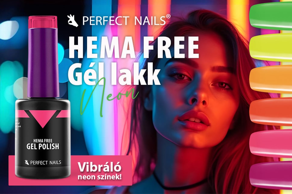 HEMA FREE Gél Lakk - Neon Candy - 8ml