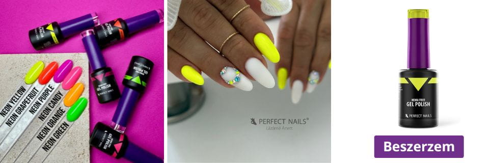 HEMA FREE Gél Lakk - Neon Yellow - 8ml