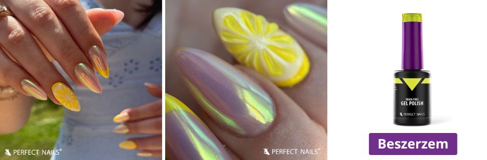 HEMA FREE Gél Lakk - Neon Yellow - 8ml