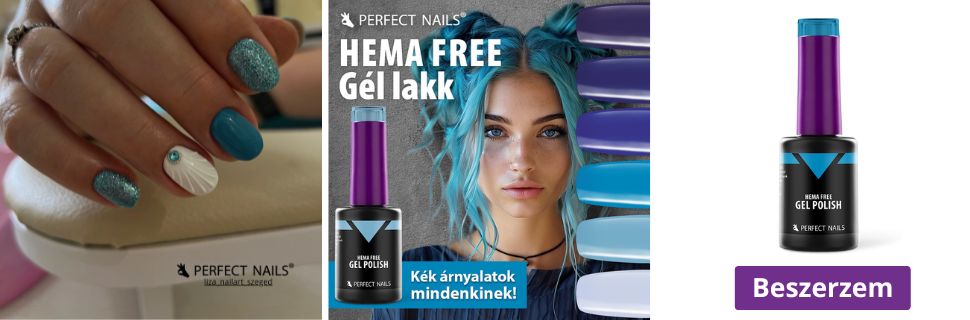 HEMA FREE Gél Lakk - Pool - 8ml