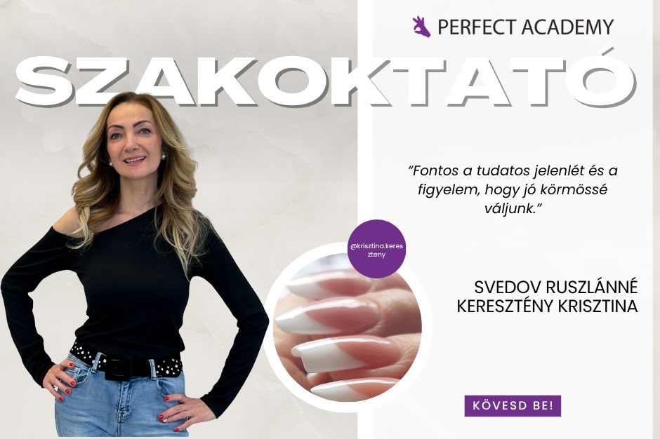 Ismerjétek meg műkörmös oktatóinkat! – Kérdezz-felelek Keresztény Krisztinával