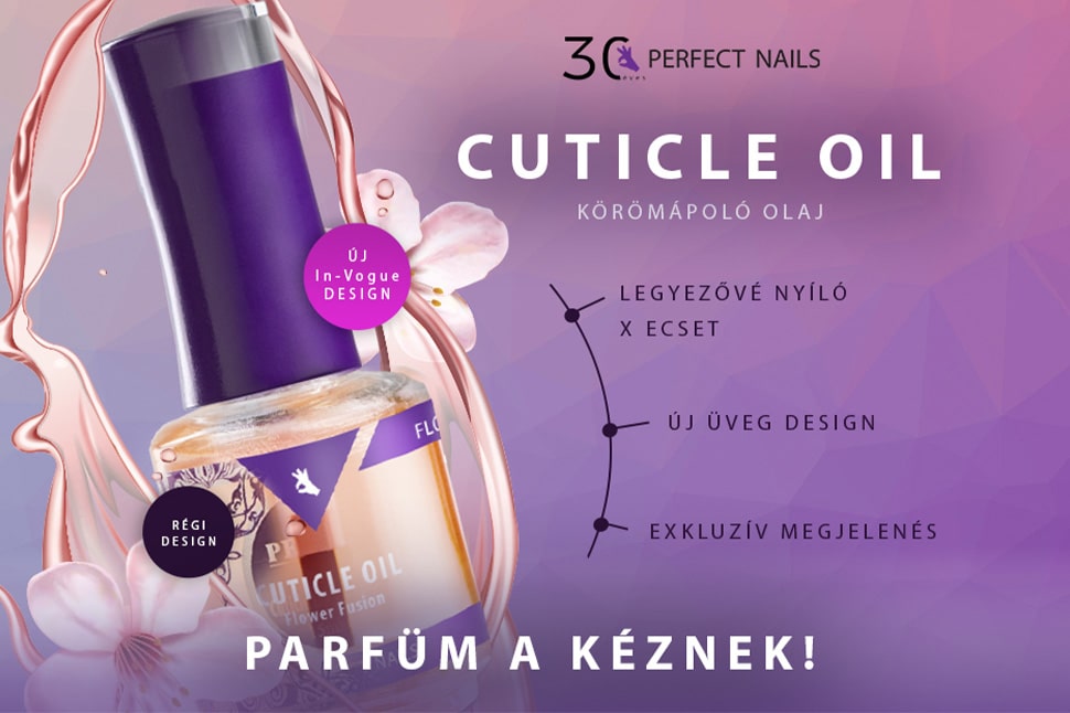 Körömápoló Olaj - Cuticle Oil Flower Fusion 15ml