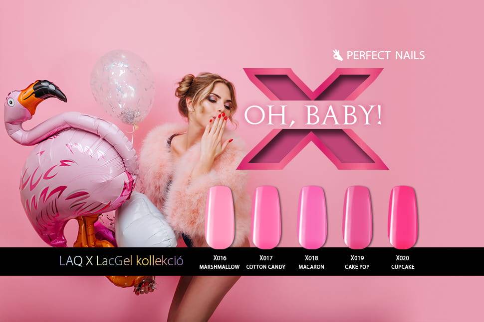 LLACGEL LAQ X - OH, BABY! GÉL LAKK SZETT