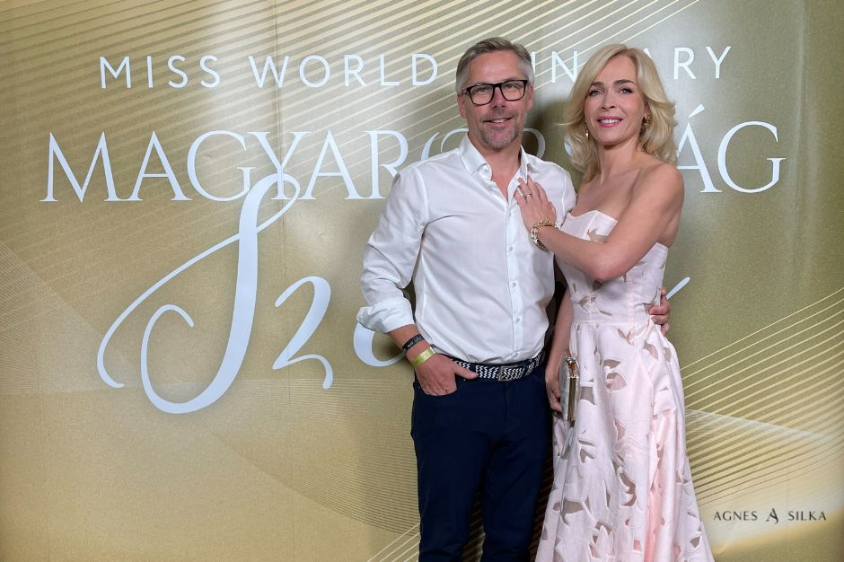 Magyar tervezői ruhában ragyogott a Perfect Nails tulajdonosa a Magyarország Szépe show-n
