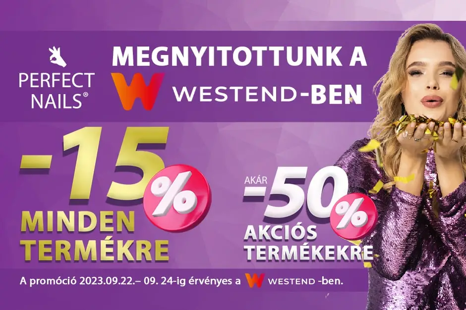 Nagy durranás! Megnyitottunk a WestEnd-ben!