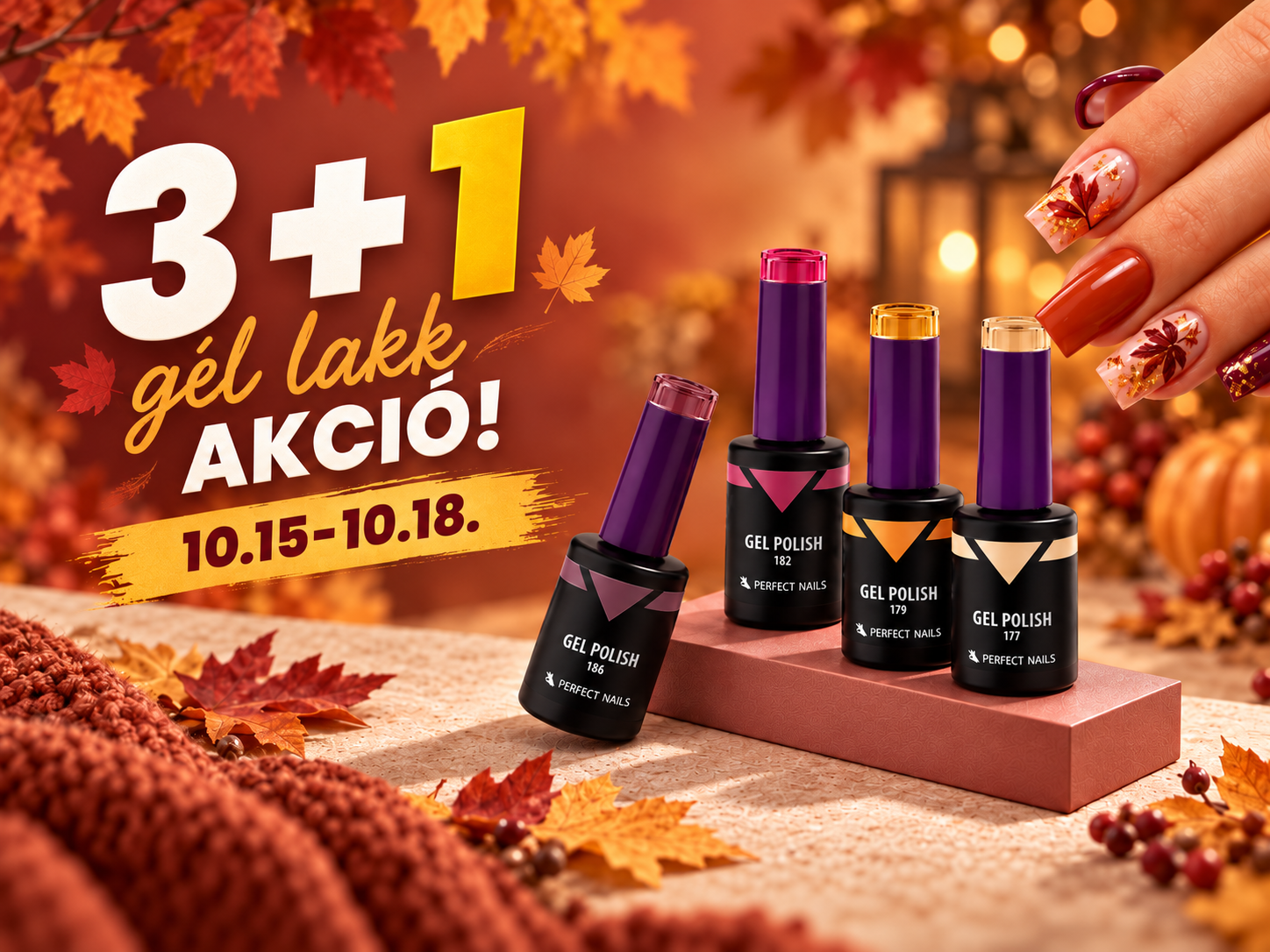 3+1 Gél Lakk Akció