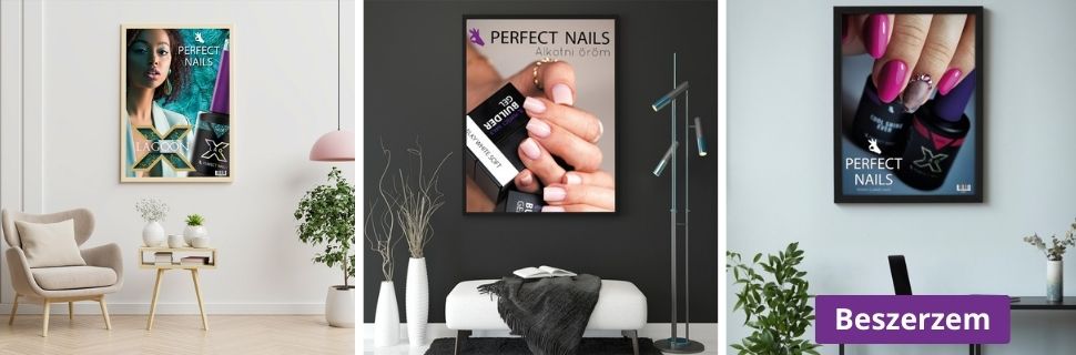 Perfect Nails Poszter A2 - Latte Körmök