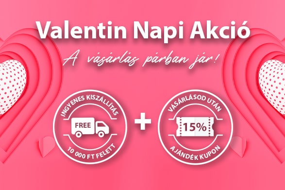 Valentin Napi Webshop Akció