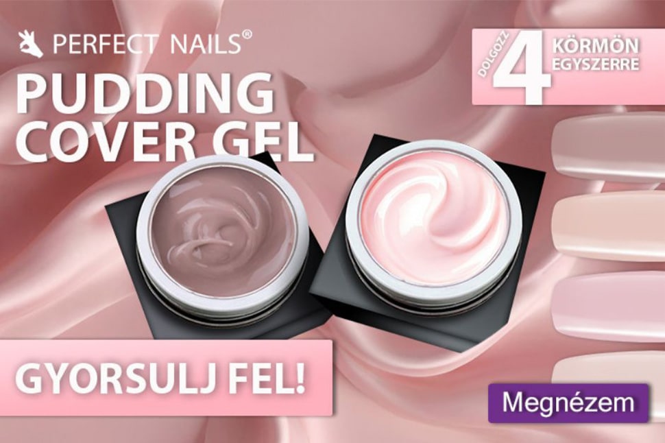 Pudding Cover Gel - Építőzselé - Natural Rose 50g