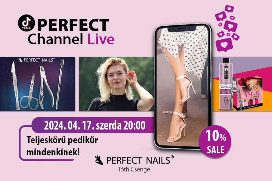 Teljeskörű pedikűr mindenkinek – Perfect Channel – Krupa Abigéllel és Tóth Csengével